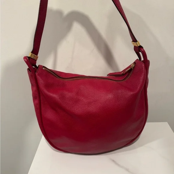 Marc Jacobs Red Leather Hobo Bag - Picture 3 of 13